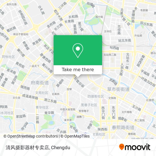 清风摄影器材专卖店 map