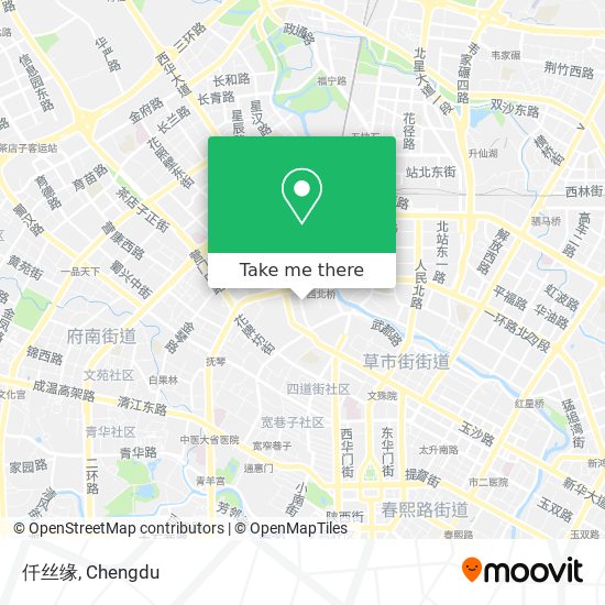仟丝缘 map
