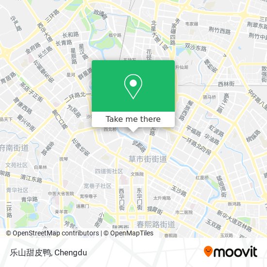 乐山甜皮鸭 map