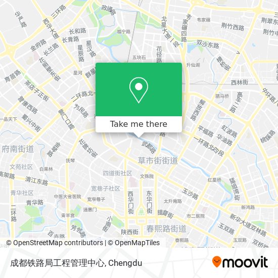 成都铁路局工程管理中心 map