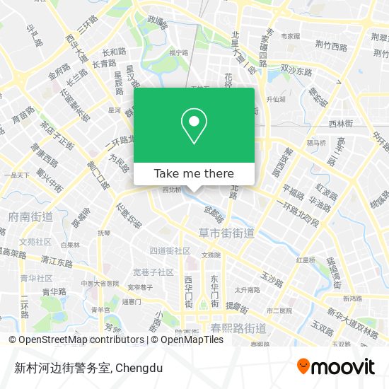 新村河边街警务室 map
