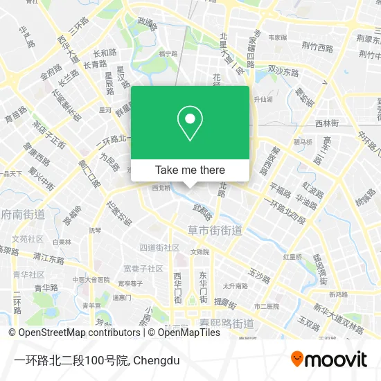 一环路北二段100号院 map