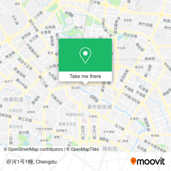 府河1号1幢 map