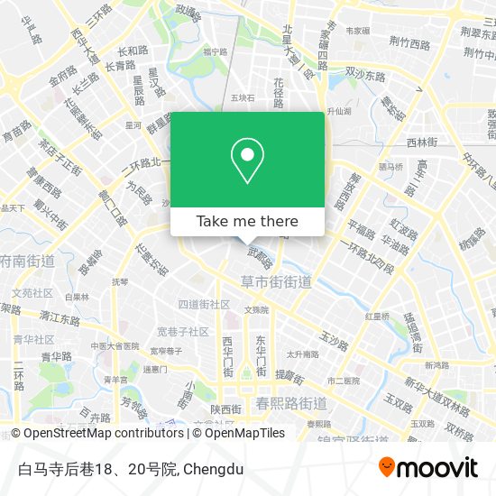 白马寺后巷18、20号院 map