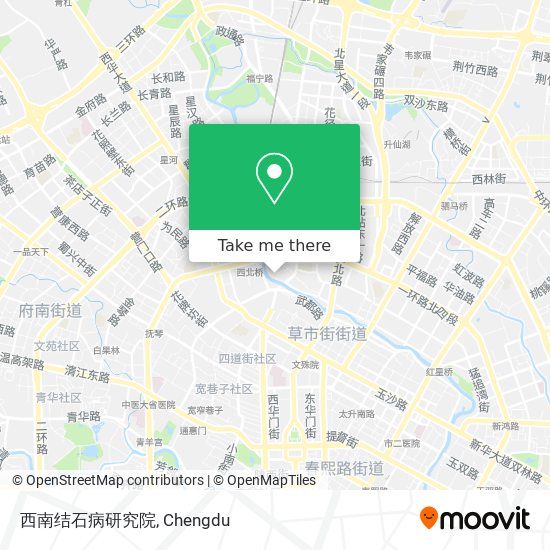 西南结石病研究院 map