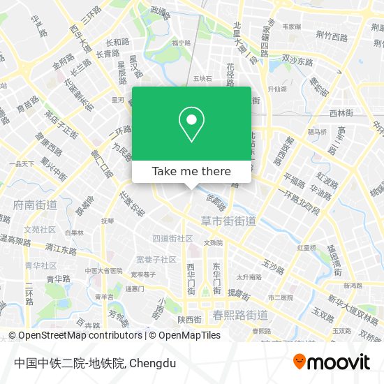 中国中铁二院-地铁院 map