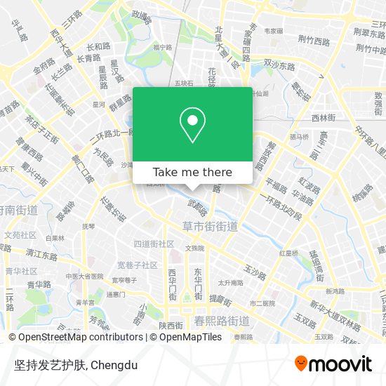 坚持发艺护肤 map