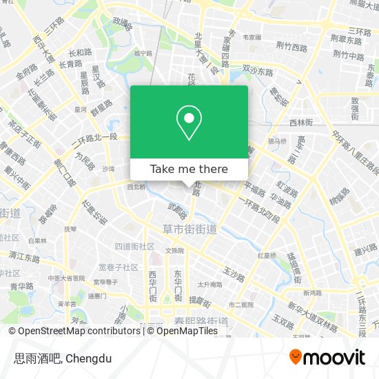 思雨酒吧 map
