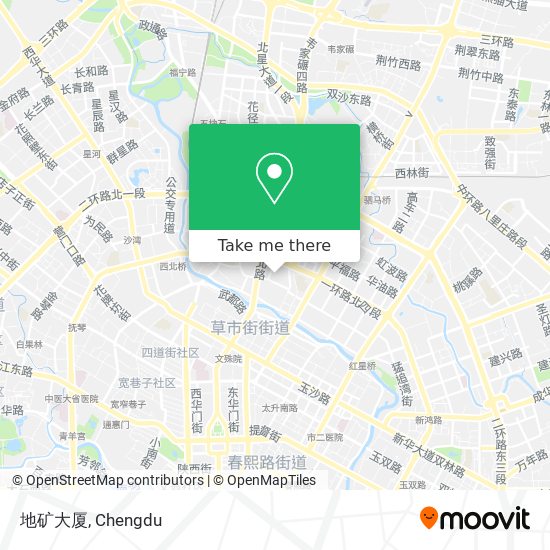 地矿大厦 map