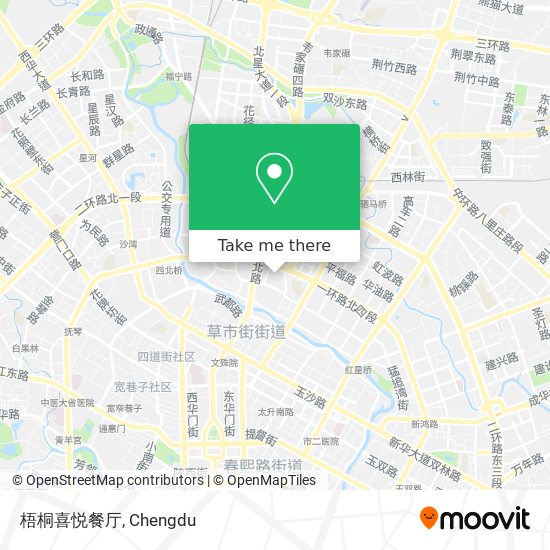 梧桐喜悦餐厅 map