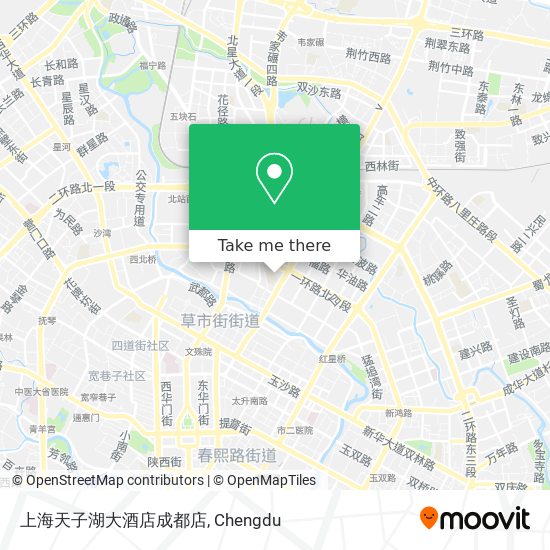 上海天子湖大酒店成都店 map