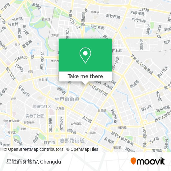 星胜商务旅馆 map