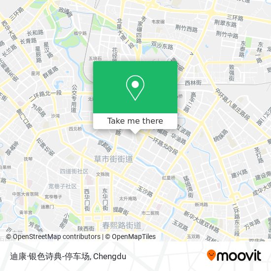 迪康·银色诗典-停车场 map