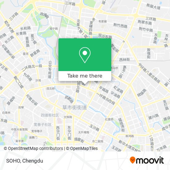 SOHO map