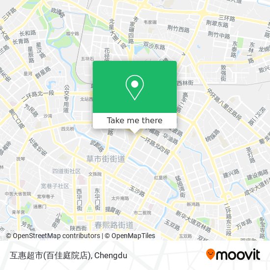 互惠超市(百佳庭院店) map