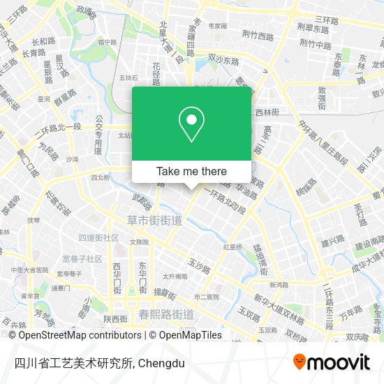 四川省工艺美术研究所 map