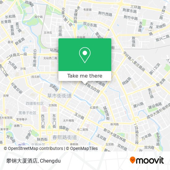 攀钢大厦酒店 map