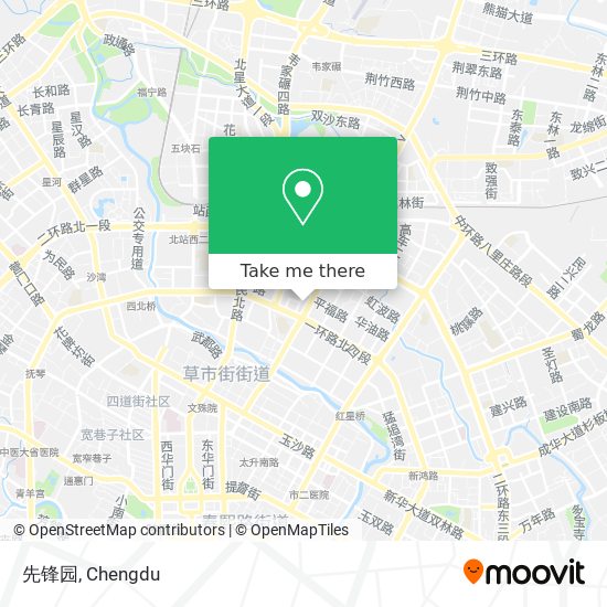 先锋园 map