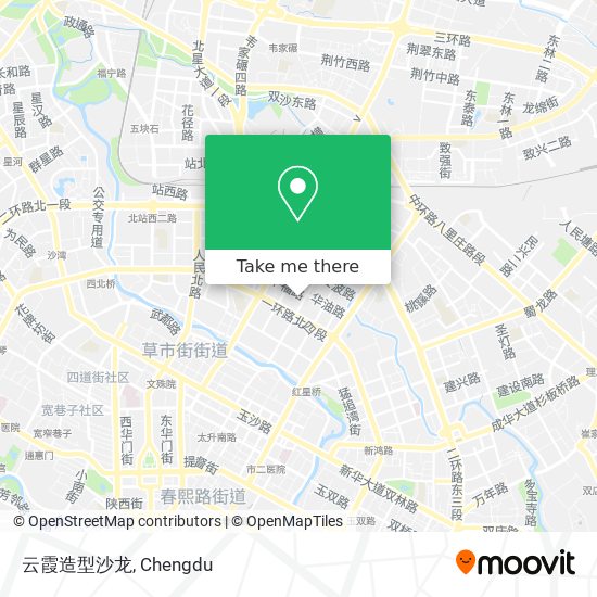 云霞造型沙龙 map