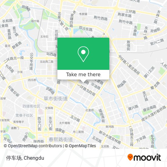 停车场 map