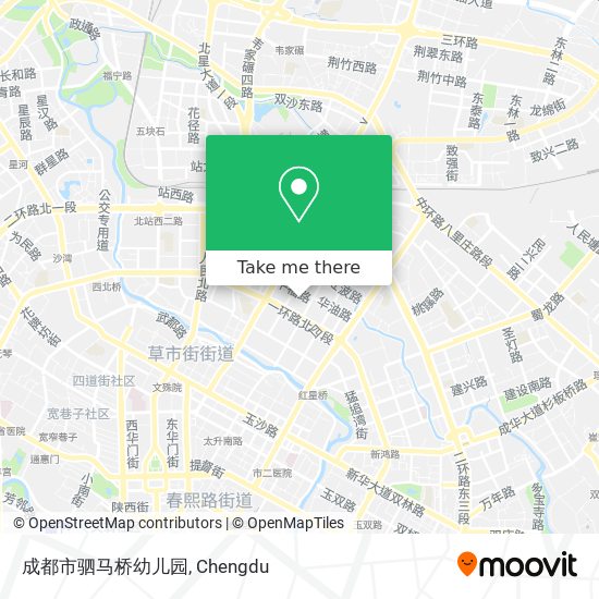 成都市驷马桥幼儿园 map