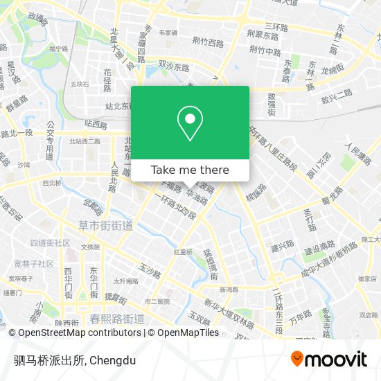 驷马桥派出所 map
