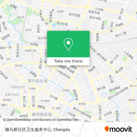 驷马桥社区卫生服务中心 map