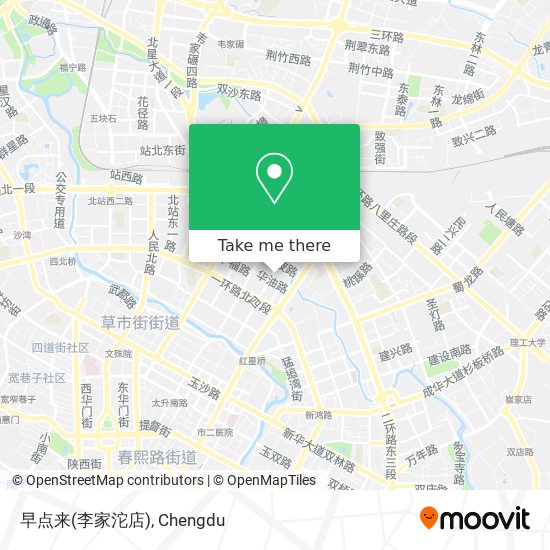 早点来(李家沱店) map