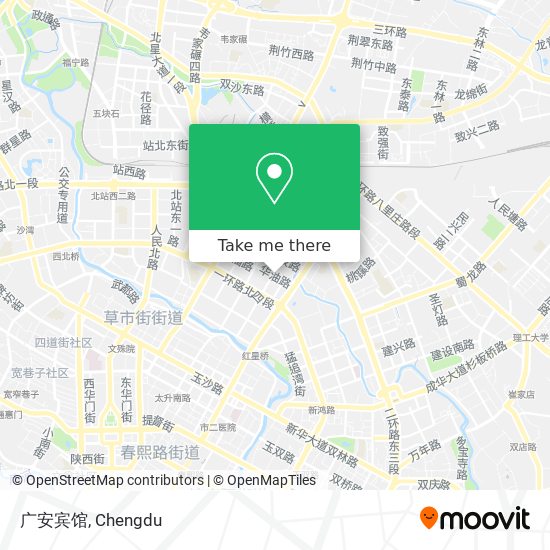 广安宾馆 map