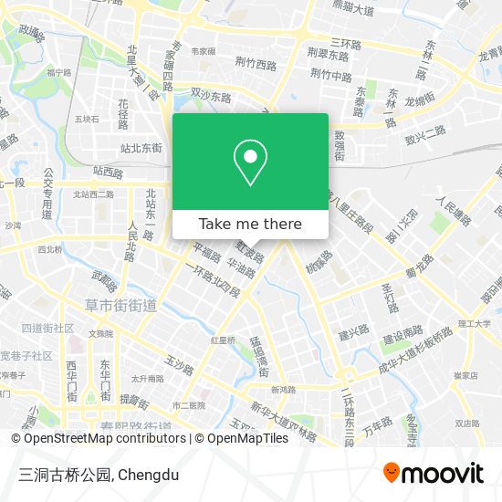 三洞古桥公园 map