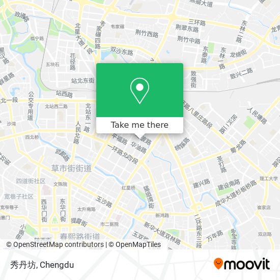 秀丹坊 map