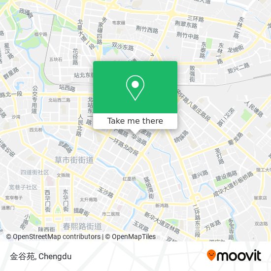 金谷苑 map