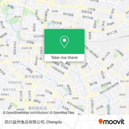 四川益州食品有限公司 map