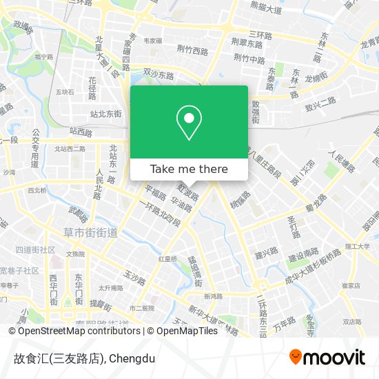 故食汇(三友路店) map