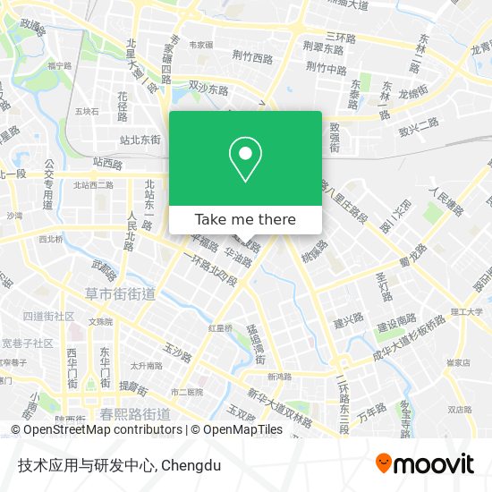 技术应用与研发中心 map