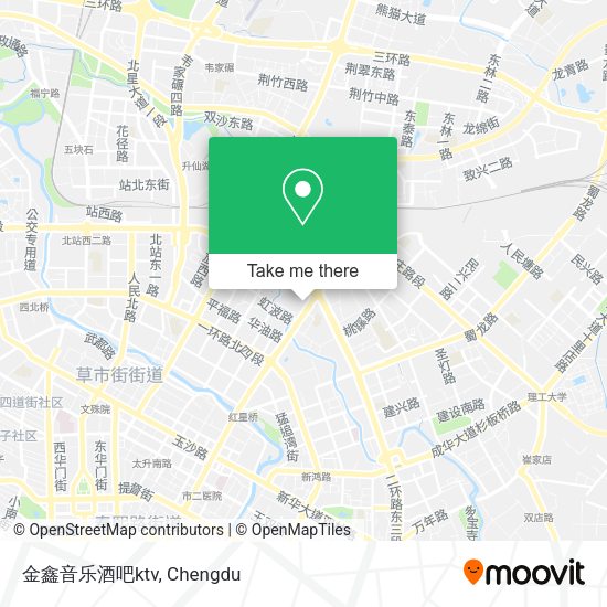 金鑫音乐酒吧ktv map