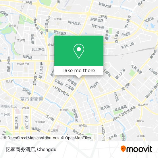 忆家商务酒店 map