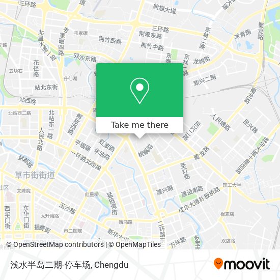浅水半岛二期-停车场 map