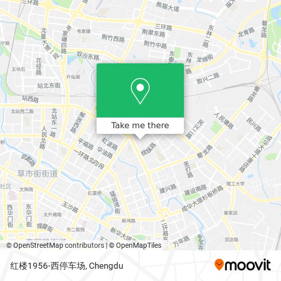红楼1956-西停车场 map