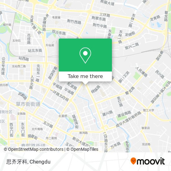 思齐牙科 map