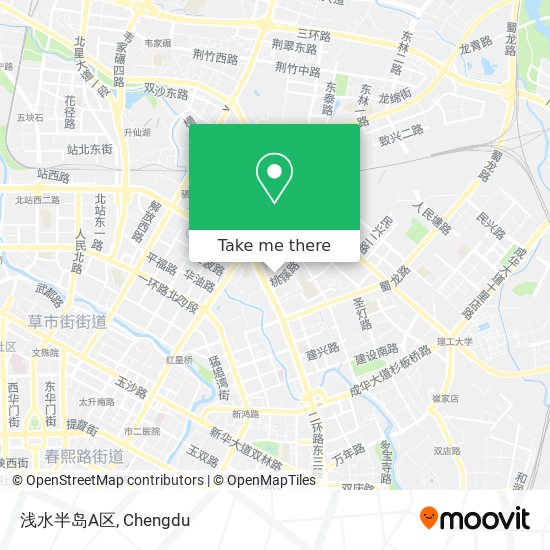 浅水半岛A区 map