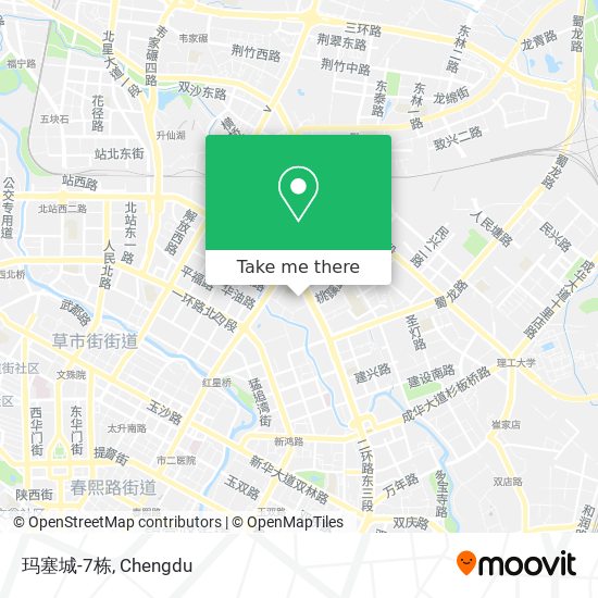 玛塞城-7栋 map