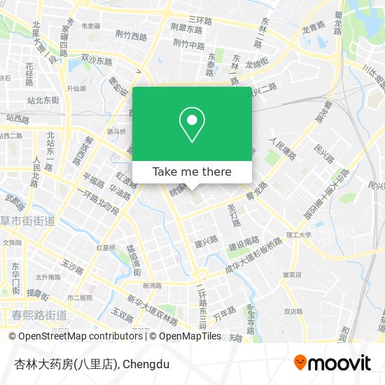 杏林大药房(八里店) map