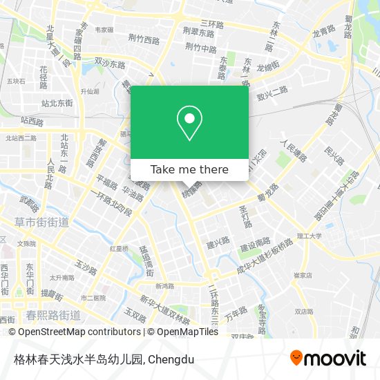 格林春天浅水半岛幼儿园 map