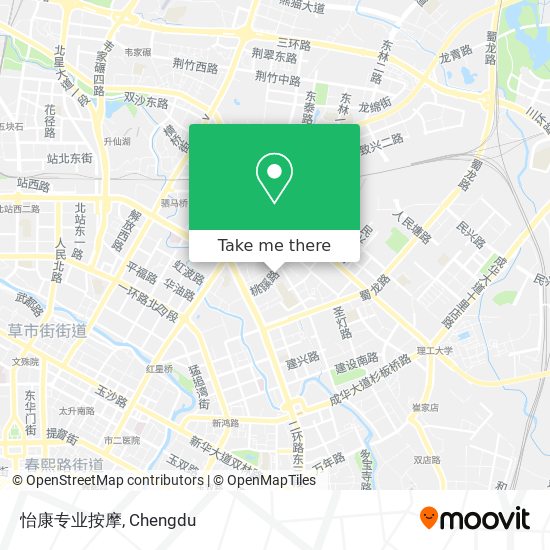 怡康专业按摩 map