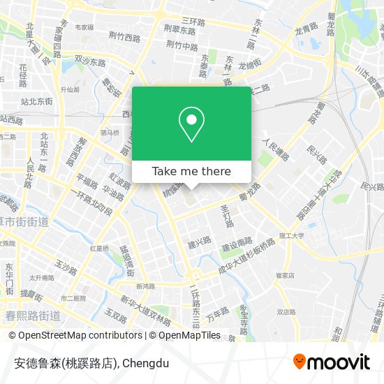安德鲁森(桃蹊路店) map
