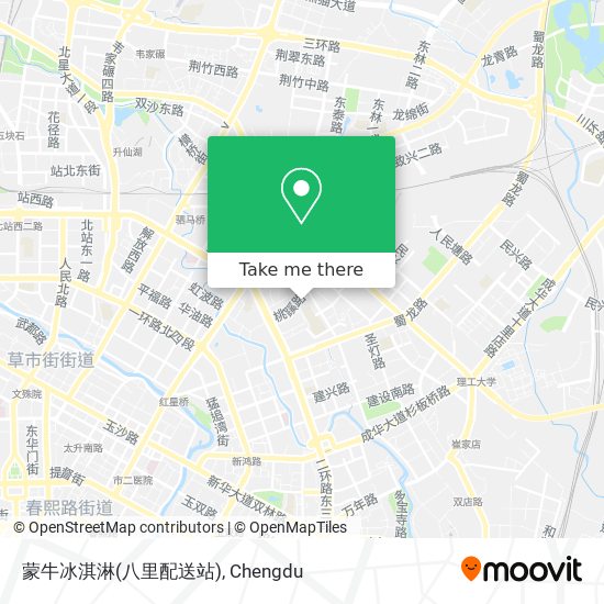 蒙牛冰淇淋(八里配送站) map
