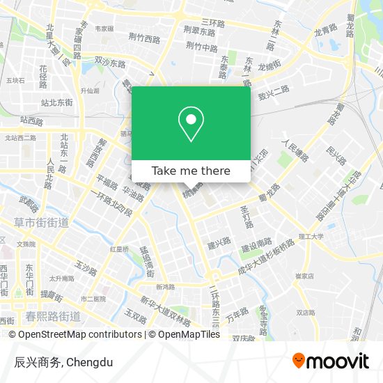 辰兴商务 map