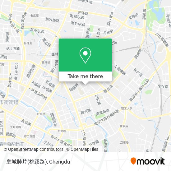 皇城肺片(桃蹊路) map
