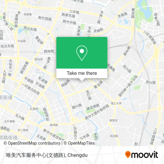 唯美汽车服务中心(文德路) map